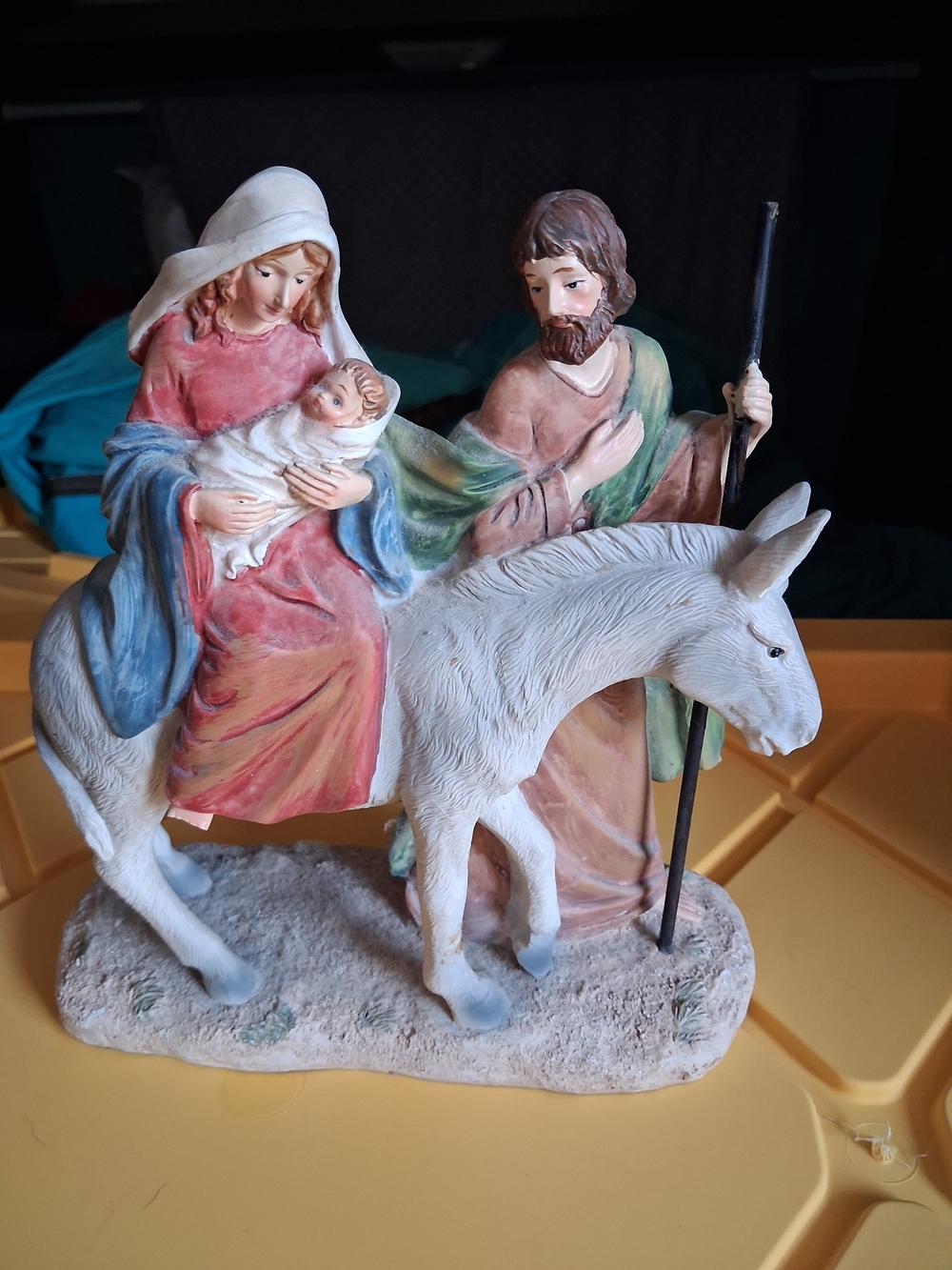 Nativity Holy Family Figurine - Multicolor